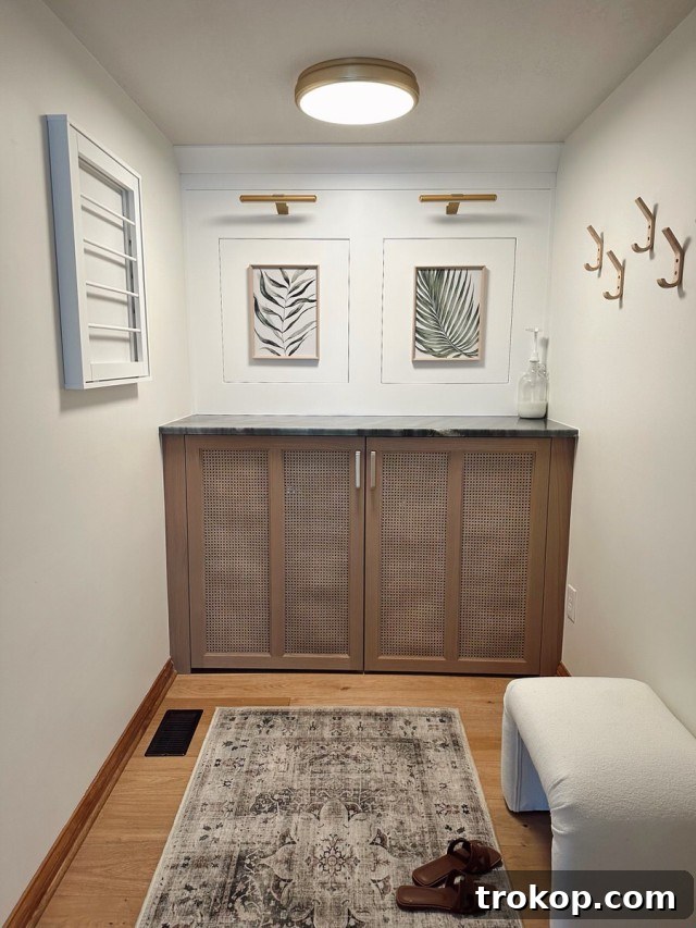Hidden Laundry Room