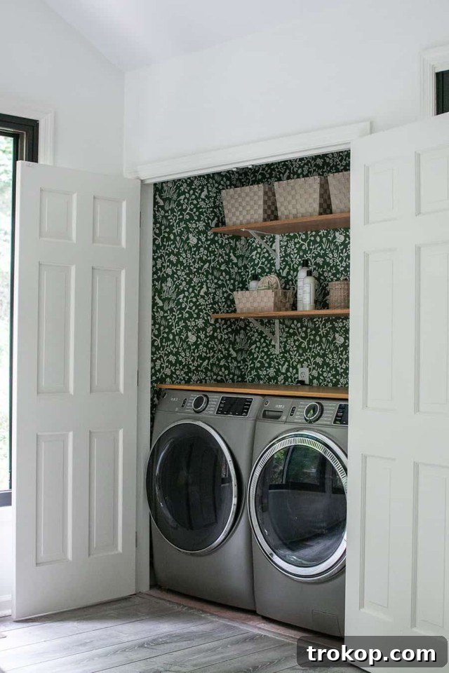 Sugar & Charm Laundry Closet
