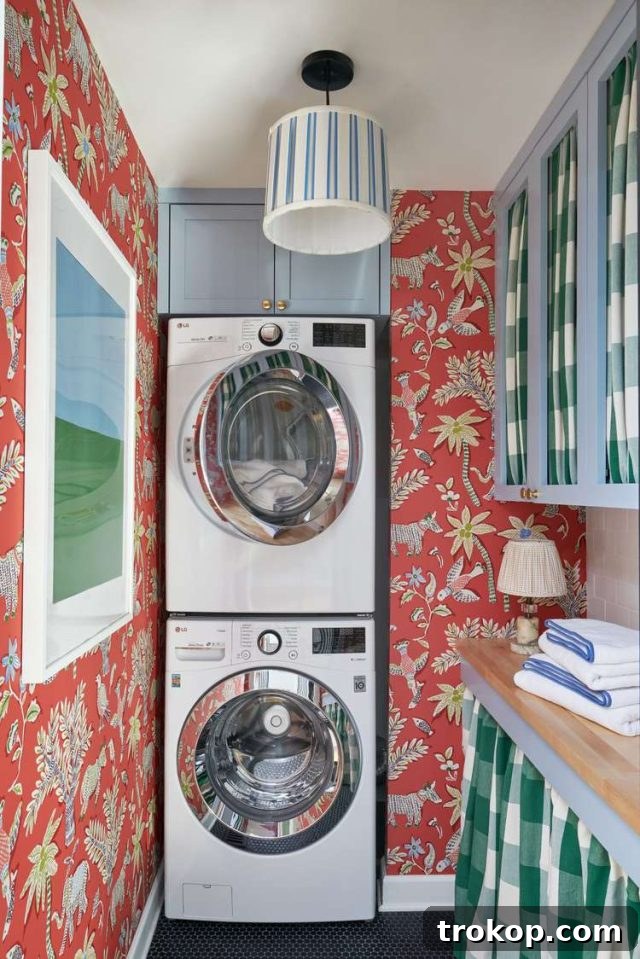 Cella Design Small Laundry Room