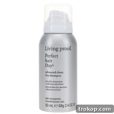 Effortless Adventures: Essential Packing for Her 4 Living Proof Travel Size Perfect Hair Day (PhD) Advanced Clean Dry Shampoo for best travel essentials for women