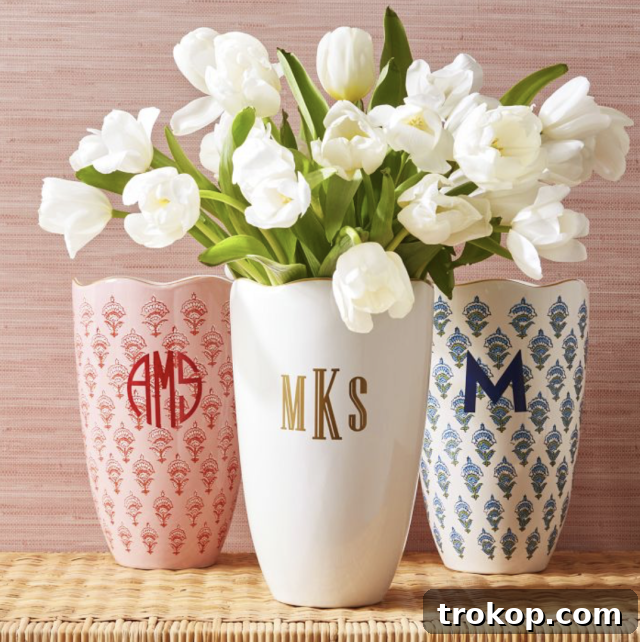 Personalized Vase for valentines gifts ideas