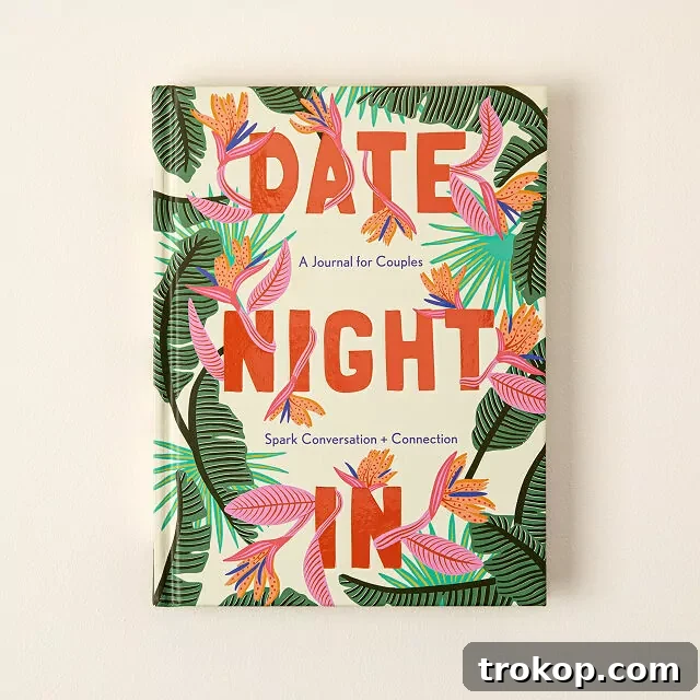 Date Night In: An Activity Journal for Couples - Perfect for personalized Valentine's Day gifts