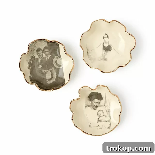 Memory Keepsake Dish Set for personalized valentines gifts