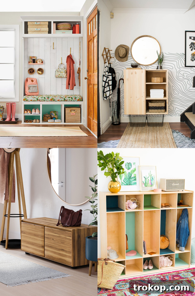 Reclaim Your Entryway: 15 Smart Storage Ideas for a Clutter-Free Foyer 2 Entryway Storage Ideas for Your Hallway