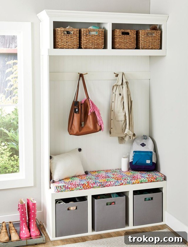 Reclaim Your Entryway: 15 Smart Storage Ideas for a Clutter-Free Foyer 10 How to Build a Storage Bench for Your Mudroom Landing Zone