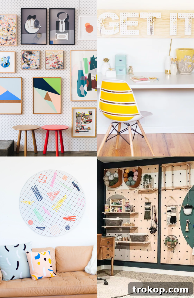 Reclaim Your Entryway: 15 Smart Storage Ideas for a Clutter-Free Foyer 8 Pegboard Ideas for your home
