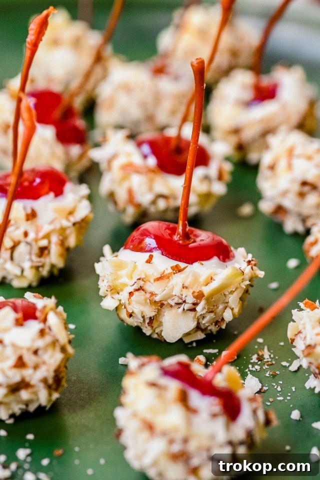 Drunken Cherries in Amaretto