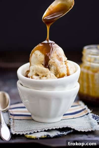 BOOZY BANANA BUTTERSCOTCH ICE CREAM