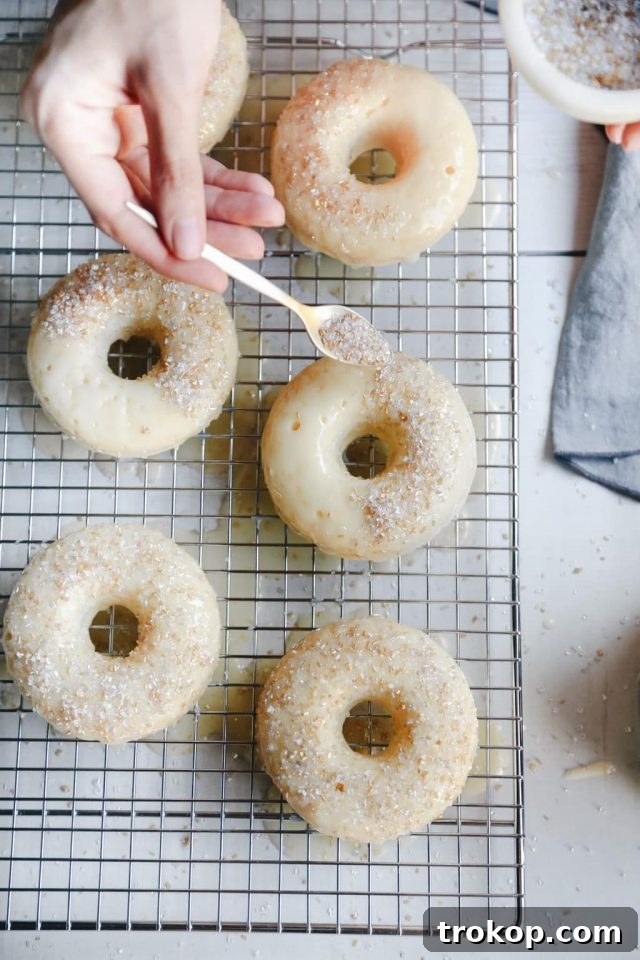 Champagne Donuts Recipe by top Houston lifestyle blogger Ashley Rose of Sugar and Cloth