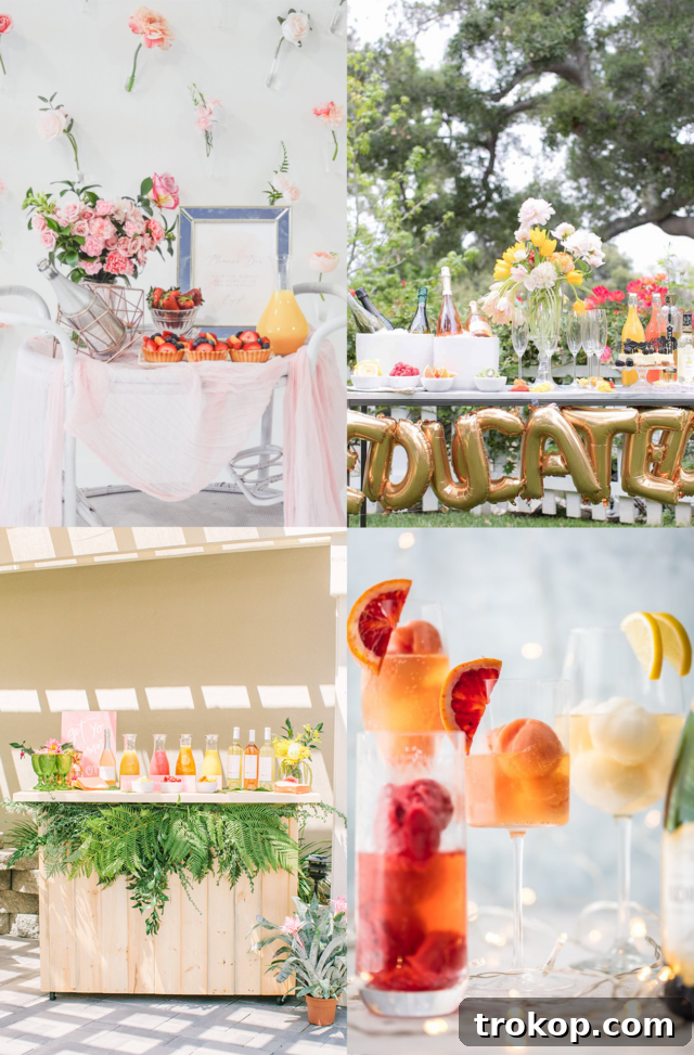 Sparkling Ideas: Crafting the Perfect Mimosa Bar for Any Celebration 2 Mimosa Bar Ideas