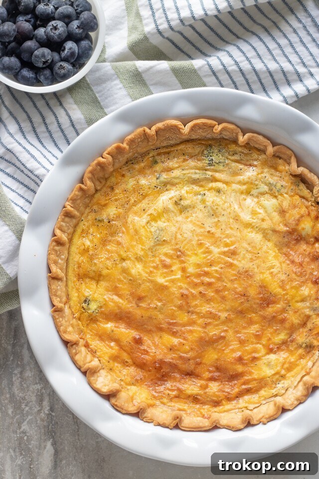 Beyond Boring: Inventive Leftover Chicken Recipes for Stellar Weeknights 16 Broccoli, cheddar, and chicken quiche