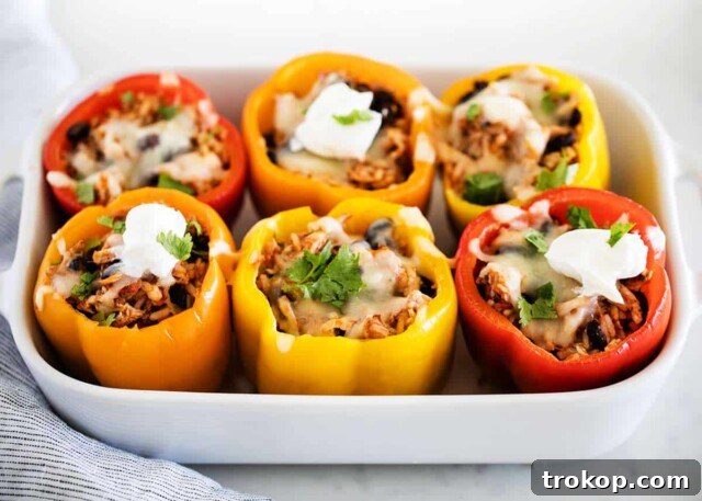 Beyond Boring: Inventive Leftover Chicken Recipes for Stellar Weeknights 23 5-Ingredient Chicken Stuffed Peppers for leftover chicken recipes