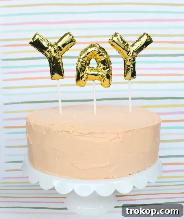 17 DIY Cake Toppers to Make Your Celebration Unforgettable 19 DIY Mini Mylar Letter Balloon Topper