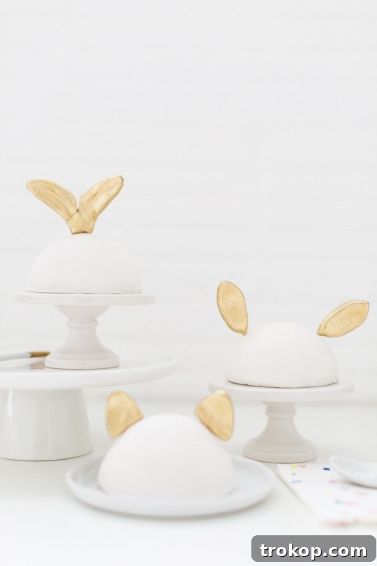 17 DIY Cake Toppers to Make Your Celebration Unforgettable 5 DIY animal ear cake toppers | sugar & cloth