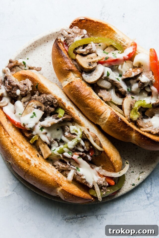 Philly Cheesesteak Sheet Pan