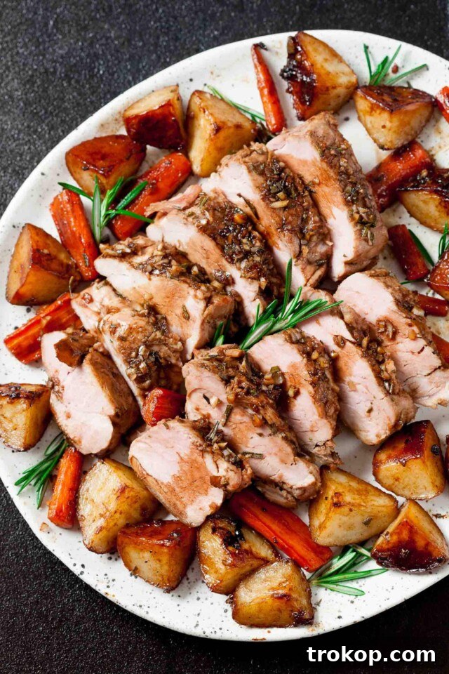 Sheet Pan Roast Pork Tenderloin