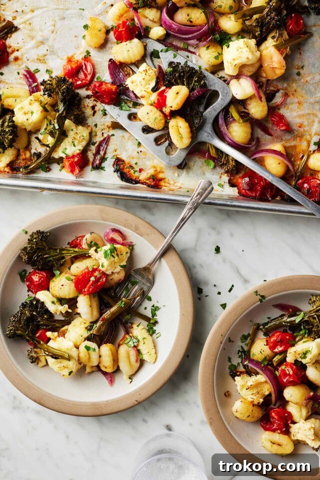 Sheet Pan Gnocchi