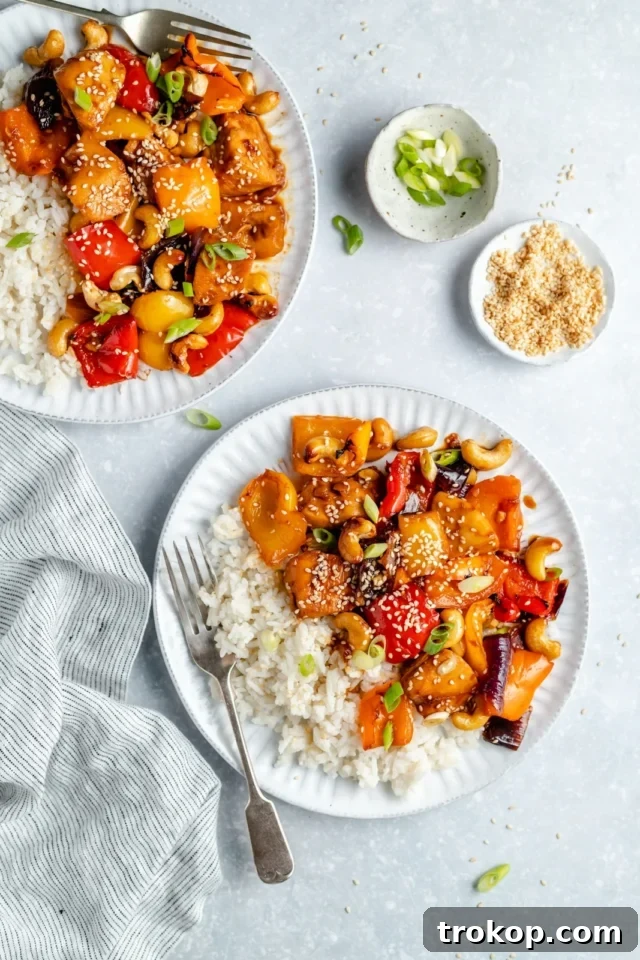 Sheet Pan Cashew Chicken