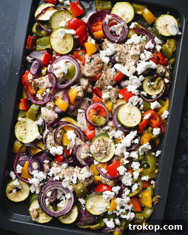 Greek Sheet Pan Chicken Dinner