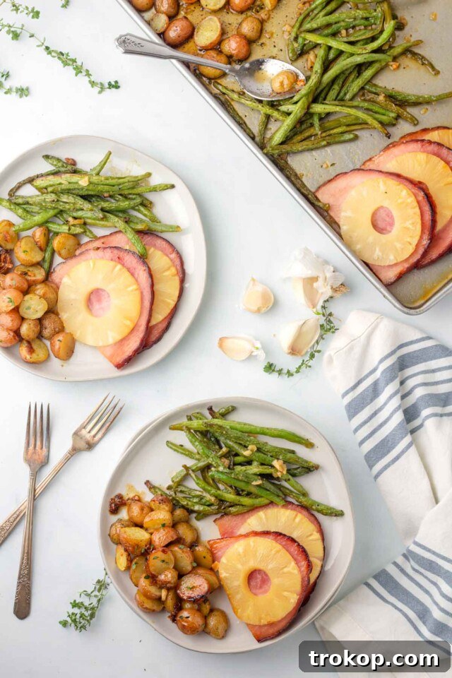 Easter Dinner Sheet Pan