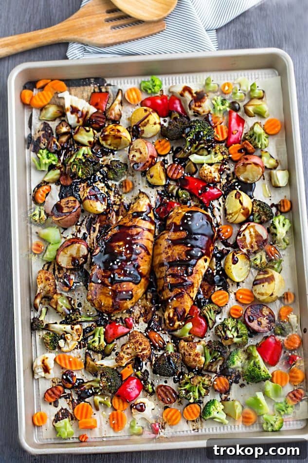 Sheet Pan Hoisin Chicken