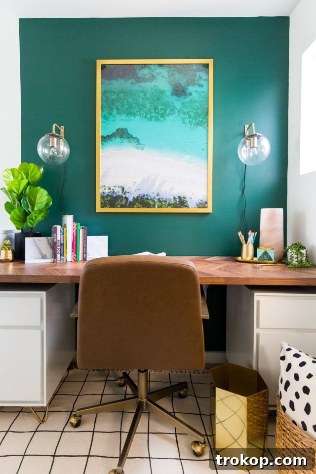 #SUGARANDCLOTHCASA: Before + After of our Study Room Makeover by top Houston lifestyle blogger Ashley Rose of Sugar and Cloth