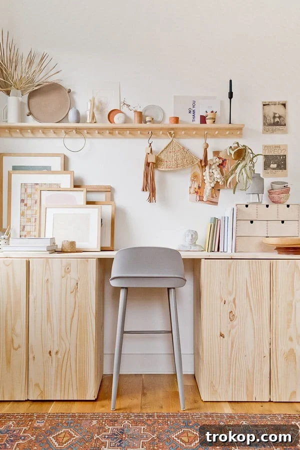Stand Up: A DIY Standing Desk (Ivar Ikea Desk Hack) for office