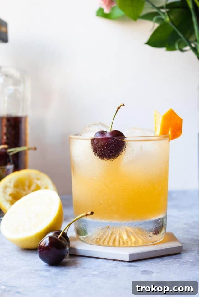 Pucker Up: Exploring the Universe of Sour Cocktails 5 Amarreto Sour Recipe for best sour mix cocktails