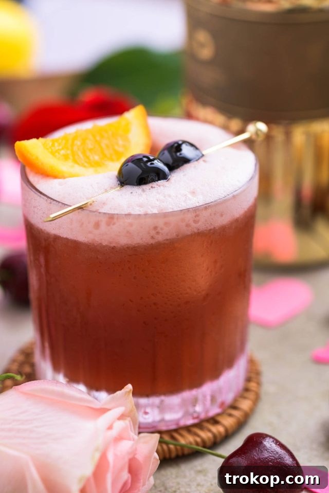 Pucker Up: Exploring the Universe of Sour Cocktails 9 best Cherry vodka sour recipe by sugar and cloth
