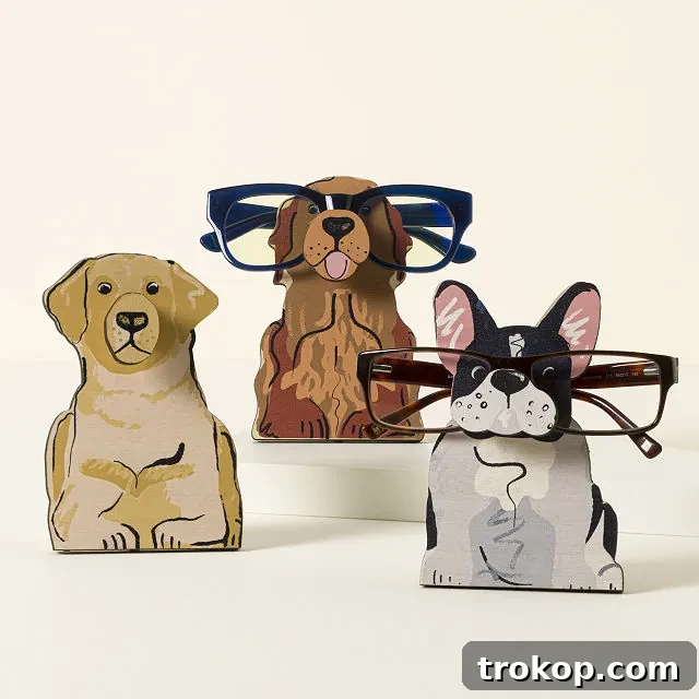 31 Pawsome Gift Ideas for Dog Owners 27 Custom Dog Eyeglass Holder