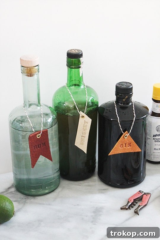 diy drink tags