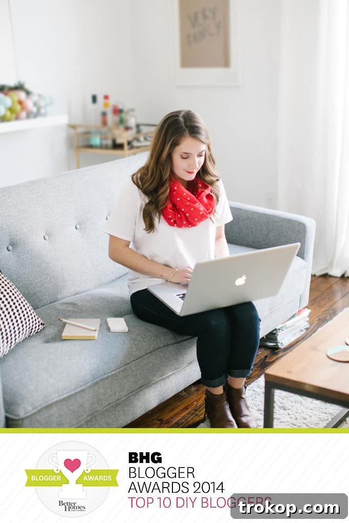 Better Homes and Gardens Ranks Our DIY Blog in the Top 10 2 Top 10 DIY Blog by Better Homes & Gardens