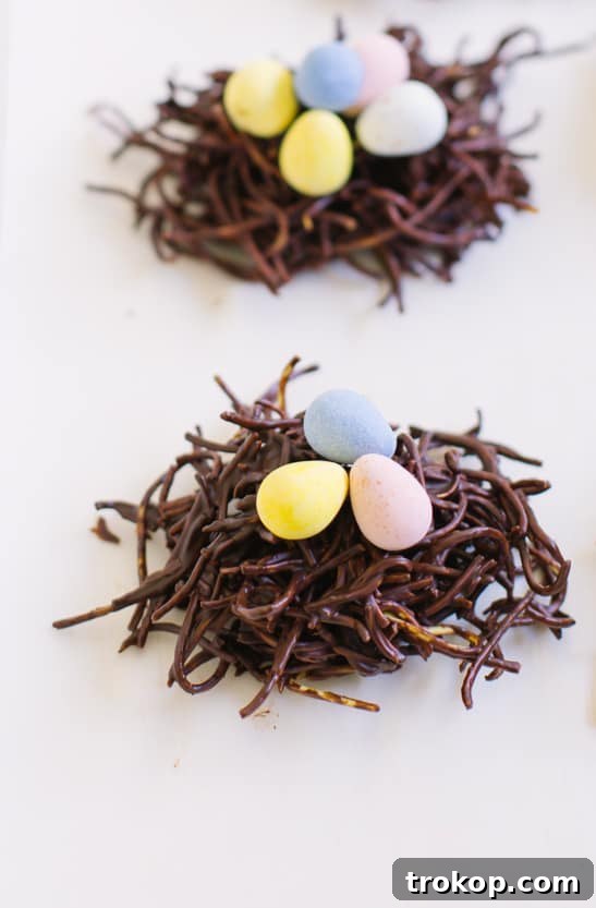 Chocolate Haystacks Nests: A Sweet Spring Treat 3 Ingredients for Chocolate Haystacks Birds Nest Cookies