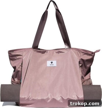 ESVAN Yoga Mat Bag Yoga Tote Carrier Shoulder Bag Carryall Tote for Office,Yoga,Pilates,Travel,Beach and Gym