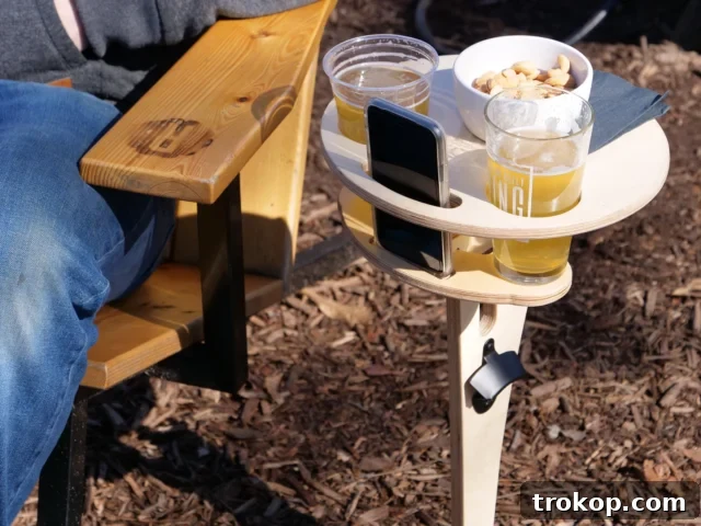 Portable Beer Table