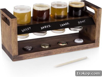 Craft Beer Flight Set for beer gifts for men