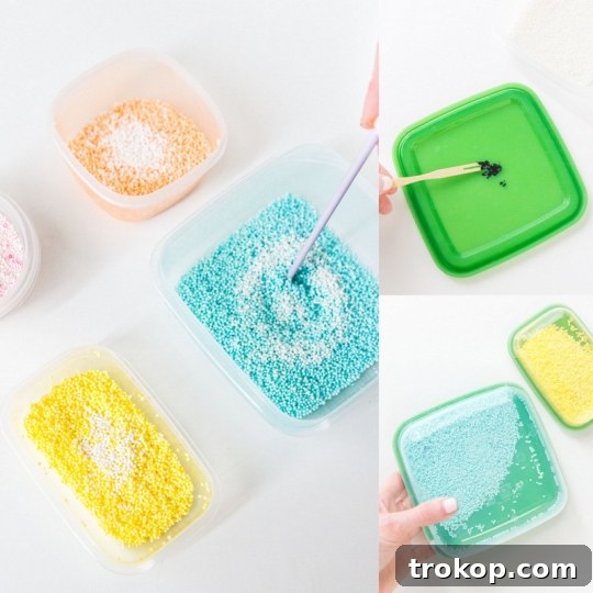 Dazzle Your Drinks with Sprinkled Rims 4 DIY Speckled Sprinkles in a Container